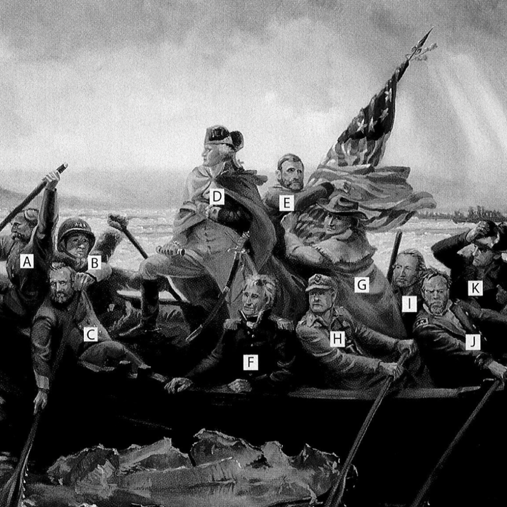 Blackjack's Super Squad with GEN Washington on the Delaware